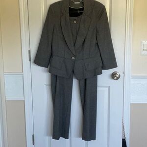 White House Black Market Charcoal Blazer